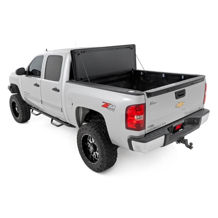 Hard tonneau cover tri-fold flip up – Szekla4x4, Warsaw