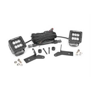 LED lights 2" square for the GLADIATOR JT | Szekla4x4