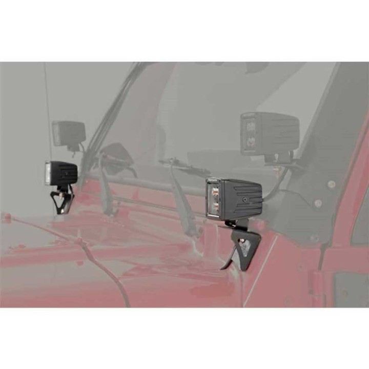 Mount lamp for windscreen Rough Country | Szekla4x4