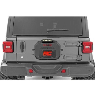 Relocation bracket for licence plate with an LED light Black Series Rough Country - view 2