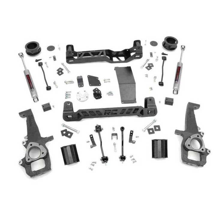 Suspension kit with shock absorbers N3 Rough Country Lift 4"