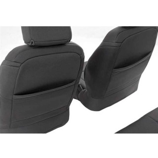 Seat cover set neoprene black Rough Country - view 2