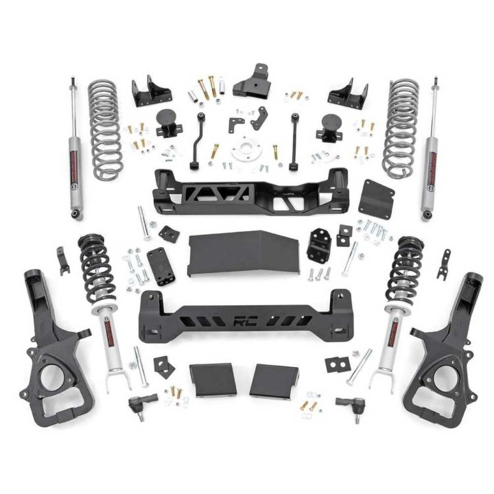 Suspension kit with N3 coilovers Rough Country Lift 6"