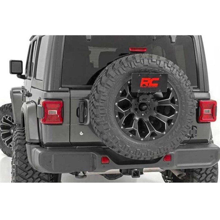 Rear mount licence plate with LED lighting Rough Country - view 5