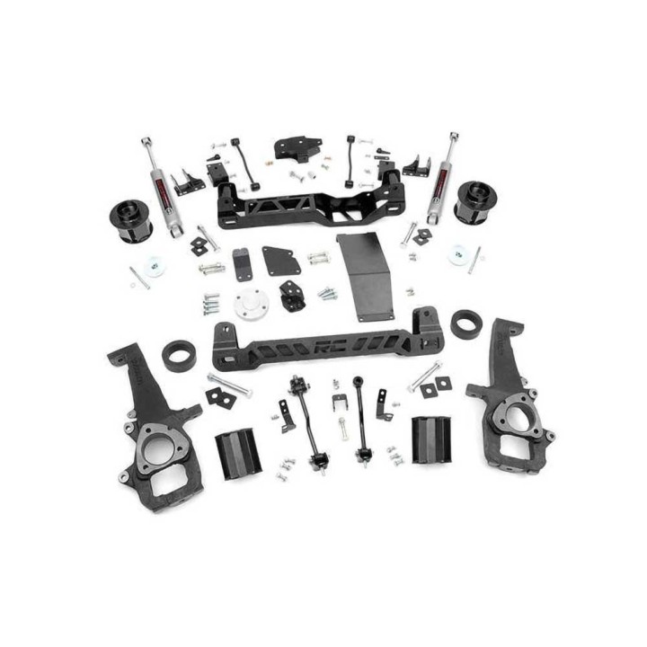 Suspension kit with shock absorbers N3 Rough Country Lift 6"