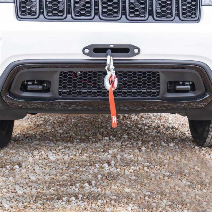Winch mounting plate for the Grand Cherokee WK2 | Szekla4x4