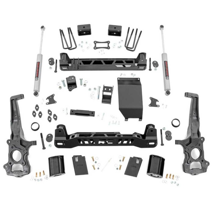 Suspension kit for models with factory aluminium steering knuckles Rough Country Lift 6"