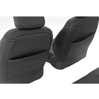 Seat cover set neoprene black Rough Country - view 2