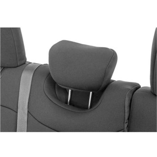 Seat cover set neoprene black Rough Country - view 2