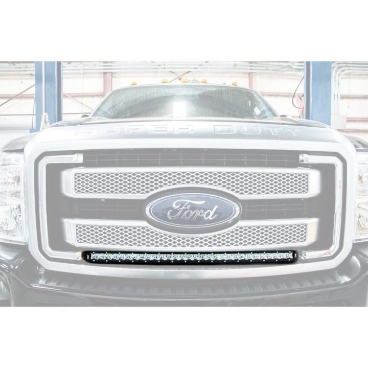 LED light bar 30" white DRL grille Rough Country | Szekla4x4