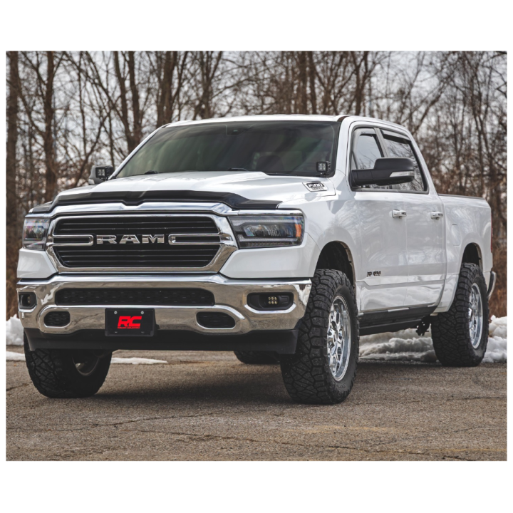 Guard, bonnet deflector Rough Country black gloss - view 6