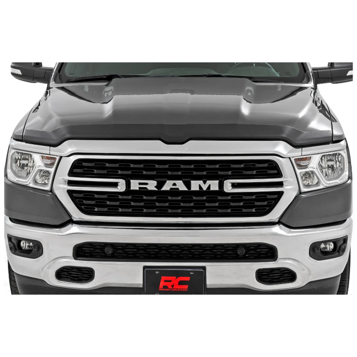 Guard, bonnet deflector Rough Country black mat - view 3