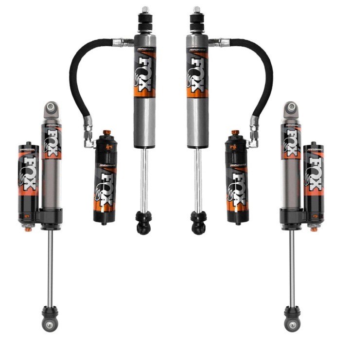 Shock absorber kit FOX Performance Elite 2.5 Reservoir adjustable DSC Lift 4,5-6"