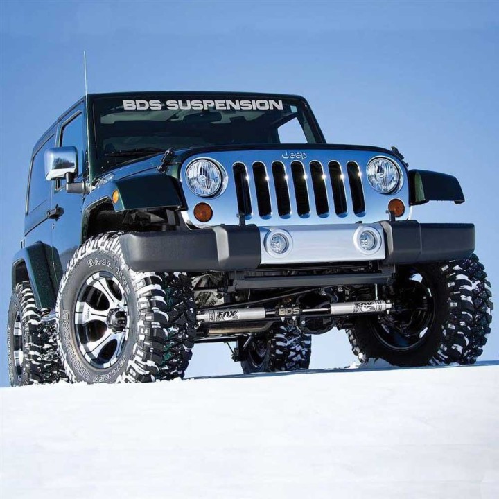 Dual steering stabiliser FOX for the Wrangler JK 2 Drzwi