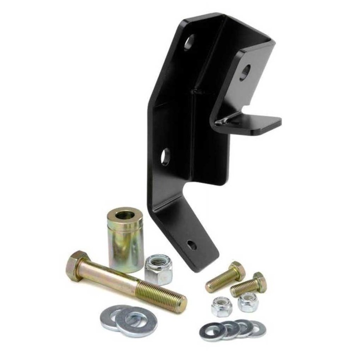 Rear adjustable panhard bar with relocation mounts JKS