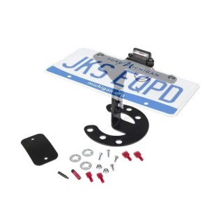 Rear mount licence plate JKS