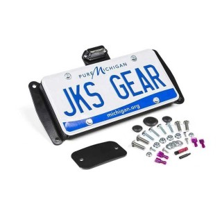 Rear relocation licence plate with lighting JKS