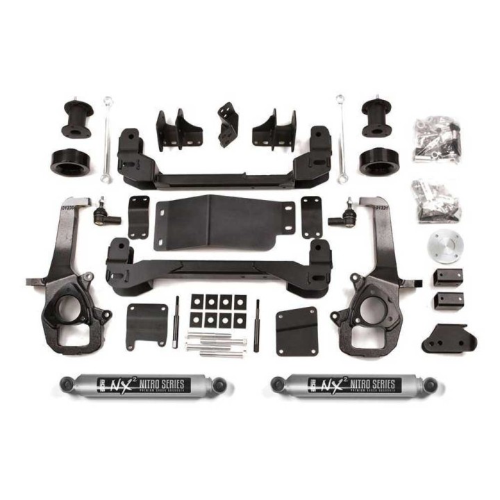 Suspension kit with shock absorbers NX2 BDS lift 4"