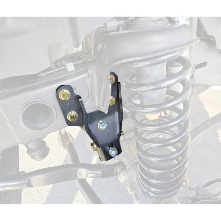 Front frame-mounted factory track bar mount reinforcement Clayton - view 3