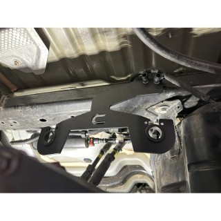 Parking brake cable mount relocation Clayton - view 2