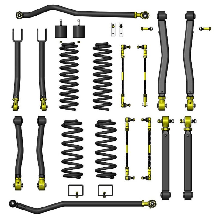 Suspension kit Premium Clayton Lift 3,5" diesel - view 2