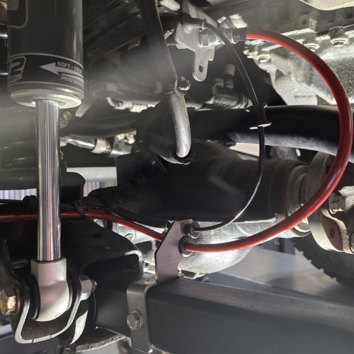 Brake lines HD front 36" Clayton lift 0-5" | Szekla4x4