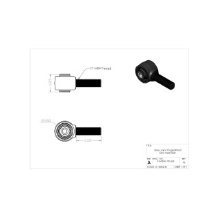 Rear upper end with joint Giiro for control arm Clayton