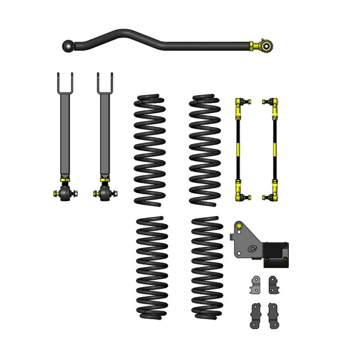 Suspension kit Ride Right+ Clayton lift 2,5" | Szekla4x4