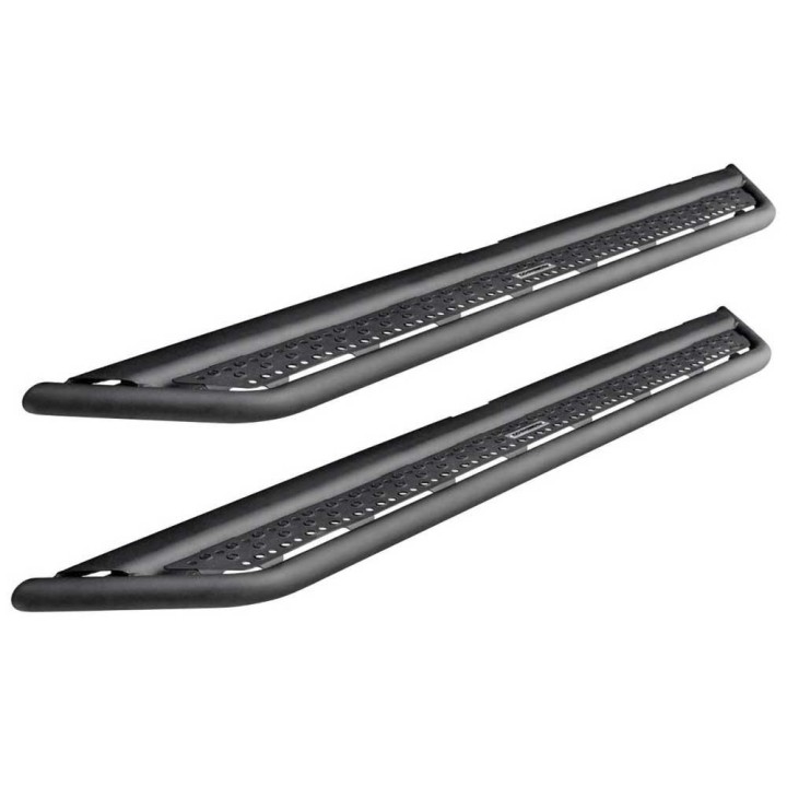Frame-mounted side steps Go Rhino Dominator D6 Double Cab