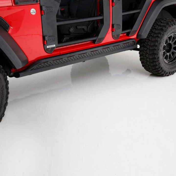 Frame-mounted side steps Go Rhino - view 12
