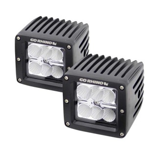 Front 3" LED Surface lights for bumper BR5 spot/flood Go