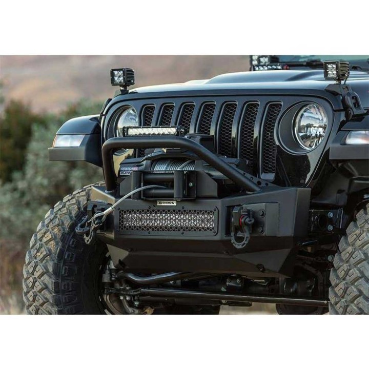 Lower steel skid plate for bumper Rockline Go Rhino - view 5