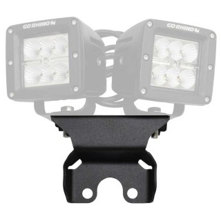 Rear window mounts for two LED Cube 3x3" lights Go Rhino