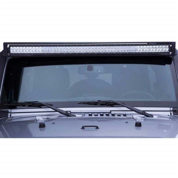 Front roof rack mount adapter for a 40" LED light bar SRM100