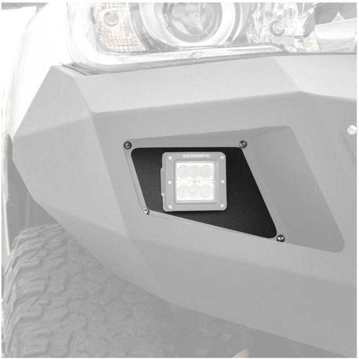 Front flush light mount adapters for bumper BR5 Go Rhino - view 3