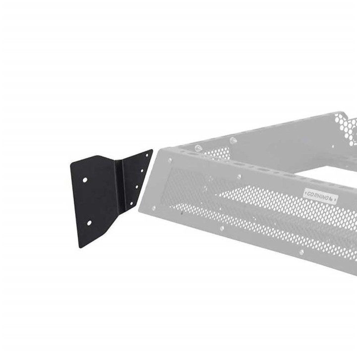 Front roof rack mount adapters for 50" LED light bars Go Rhino SRM100 - view 2