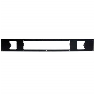 Front rack mount adapter for two 3x3" LED lights and a 20"