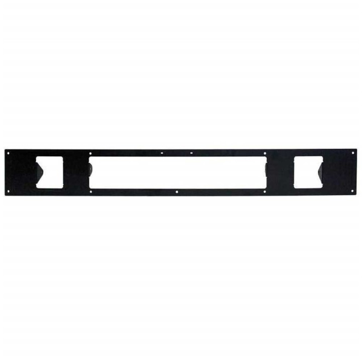 Front rack mount adapter for two 3x3" LED lights and a 20" light bar Go Rhino SRM100