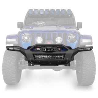 Front steel bumper with skid plate Addictive Desert Designs Phantom