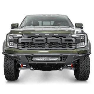 Front steel bumper with skid plate Addictive Desert Designs Phantom - view 2