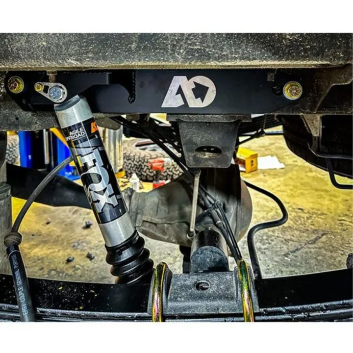 Rear heavy-duty shock mount set black V2 Agile Offroad - view 2