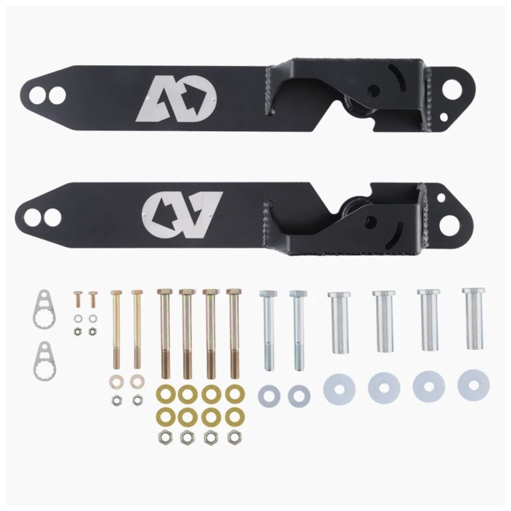 Rear heavy-duty shock mount set black V2 Agile Offroad - view 6