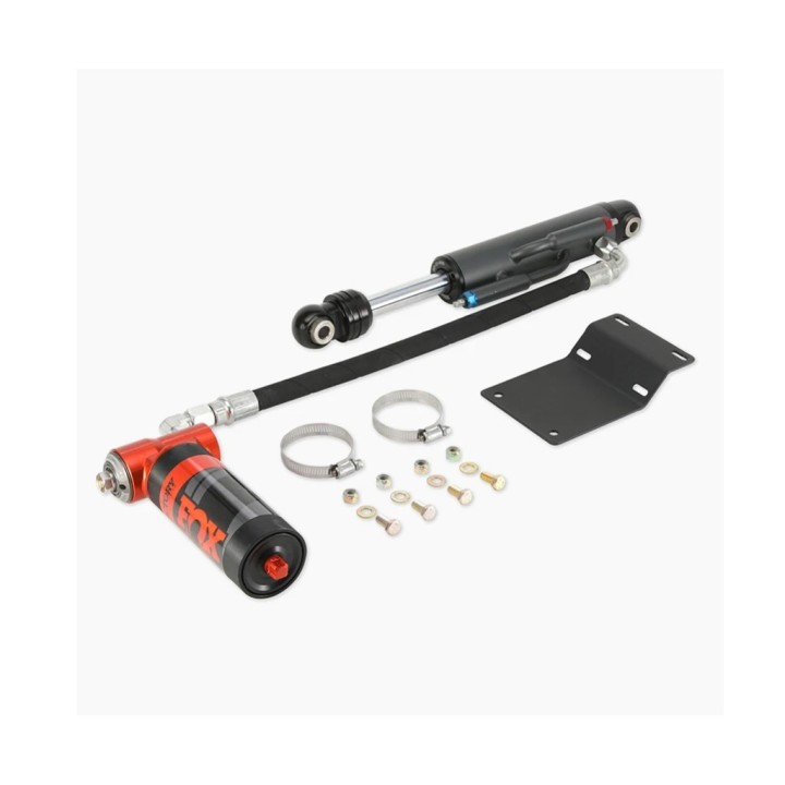 Front adjustable additional gas shock absorber Agile Offroad & FOX Factory Race 2.0 Reservoir External Bypass DSC - view 4