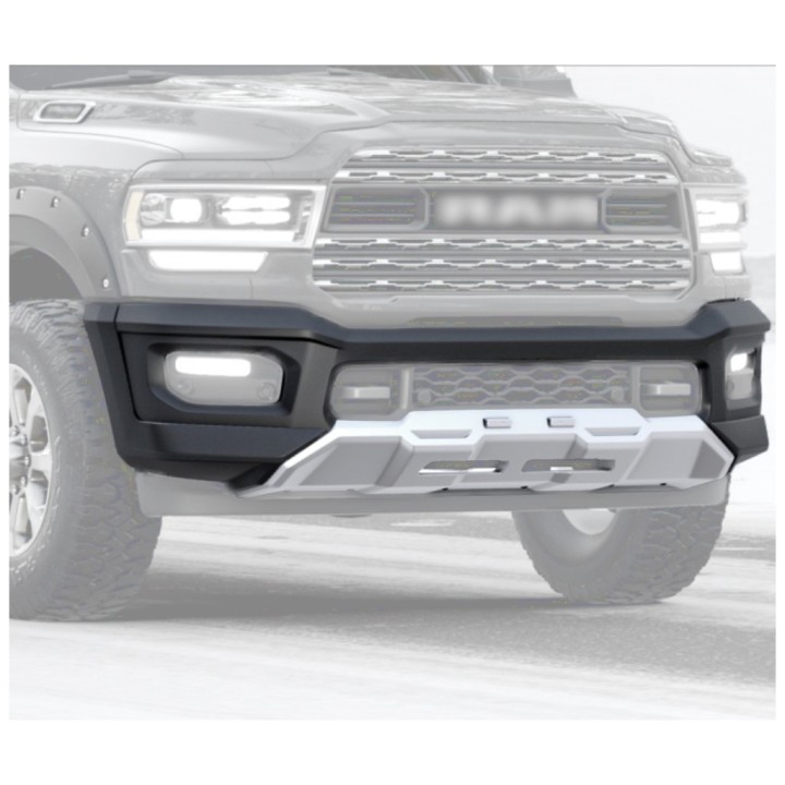 Front bumper cover with skid plate AIR DESIGN