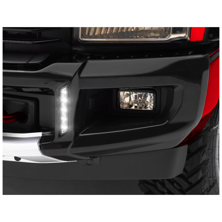 Front bumper cover with LED DRL lights Air Design - view 3