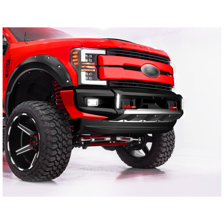 Front bumper cover with LED DRL lights Air Design - view 4