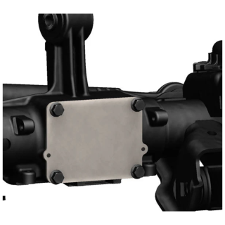 Front FAD block-off plate Barnes 4WD - view 2