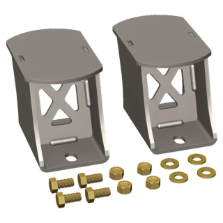 Rear bump stop extensions 4" (axle mount) Barnes 4WD