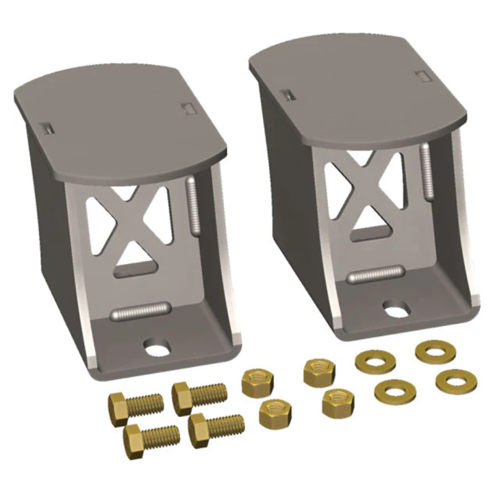 Rear bump stop extensions 4" (axle mount) Barnes 4WD