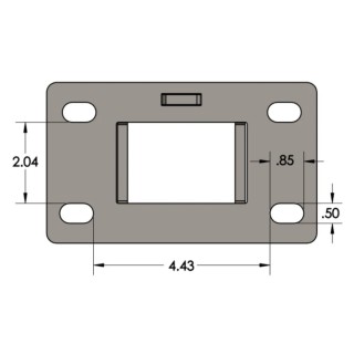 Front bumper 2" spacer kit Barnes 4WD - view 2